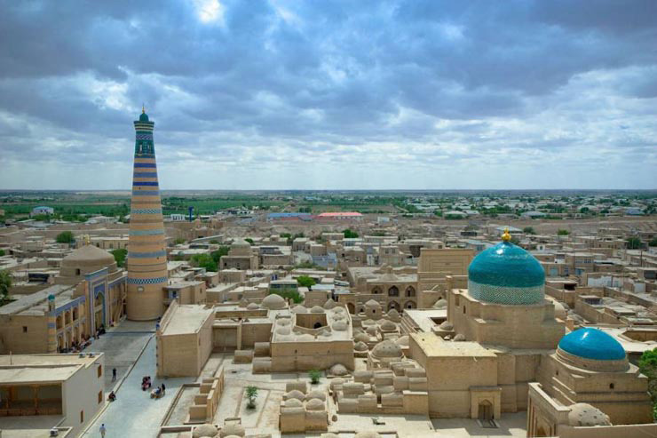 ئۆزبىكىستان مەنزىرىسى乌兹别克斯坦建筑风采
