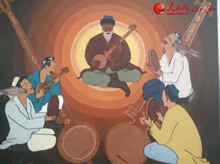 ئاۋات دولان دېھقانلار رەسىملىرىدىن تاللانما(7)